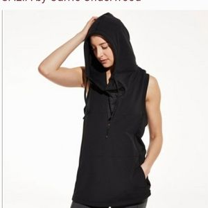 Calia Black Sweater work out tank top. Size medium